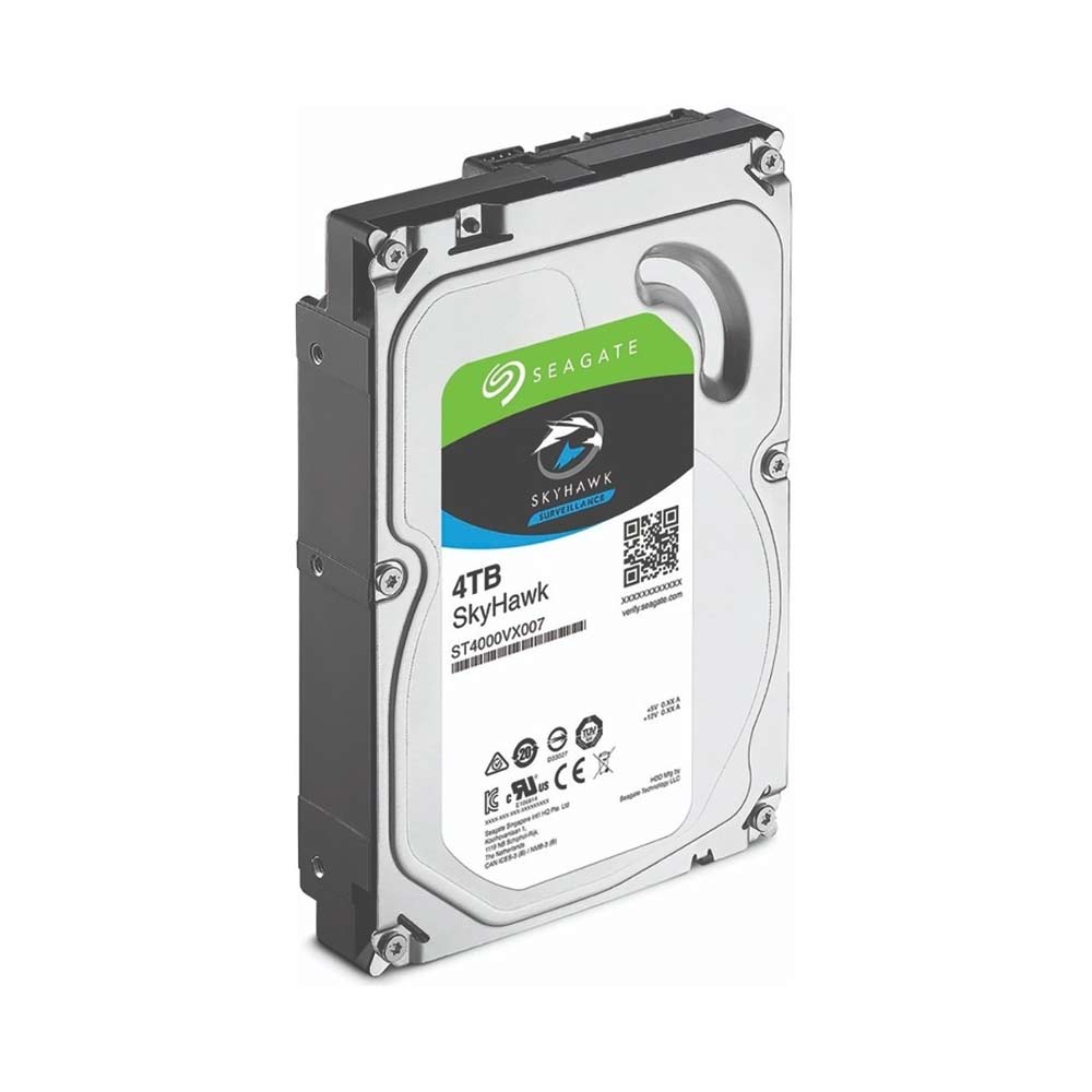 Disco Duro para Videovigilancia Seagate SkyHawk 3.5'', 4TB, SATA III, 6 Gbit/s, 64MB Cache - Gris