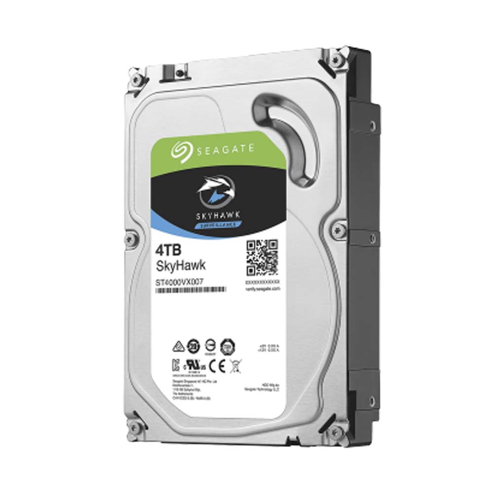 Disco Duro para Videovigilancia Seagate SkyHawk 3.5'', 4TB, SATA III, 6 Gbit/s, 64MB Cache - Gris