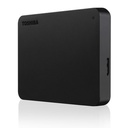 Disco Duro Externo Toshiba Canvio Basics 2.5", 4TB, USB, Negro - para Mac/PC