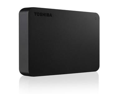 Disco Duro Externo Toshiba Canvio Basics 2.5", 4TB, USB, Negro - para Mac/PC