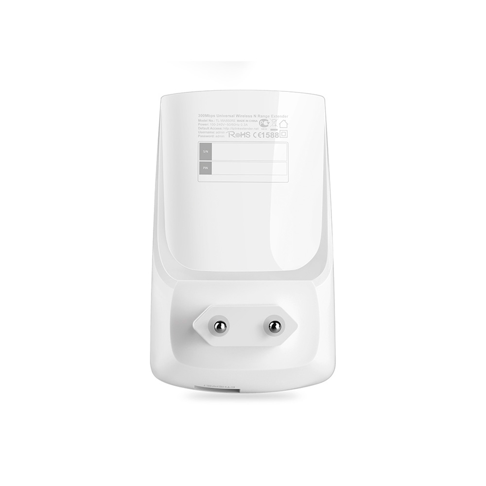 Extensor de Rango Universal TP-Link TL-WA850RE, Inalámbrico, 300 Mbit/s, 1x RJ-45, 2.4-2.4835GHz, 2 Antenas Internas