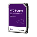 Disco Duro Interno Western Digital WD Purple 3.5", 6TB, SATA III, 6Gbit/s, 5640RPM, 256MB Caché - Púrpura