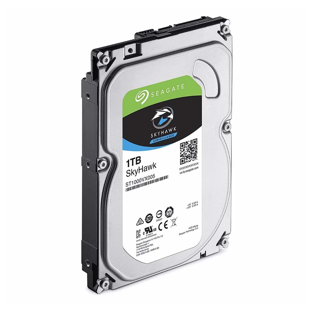 Disco Duro para Videovigilancia Seagate SkyHawk 3.5'', 1TB, SATA III, 6 Gbit/s, 64MB Cache - Gris