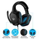 G432 7.1 SURROUND SOUND WIRED - HEADSET