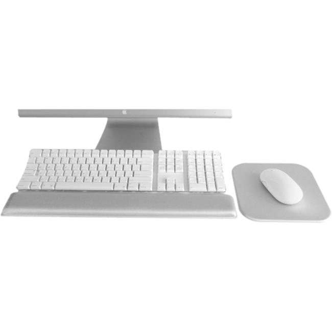 [10013/NEW] MREST WRIST REST & MOUSE PAD - SILVER