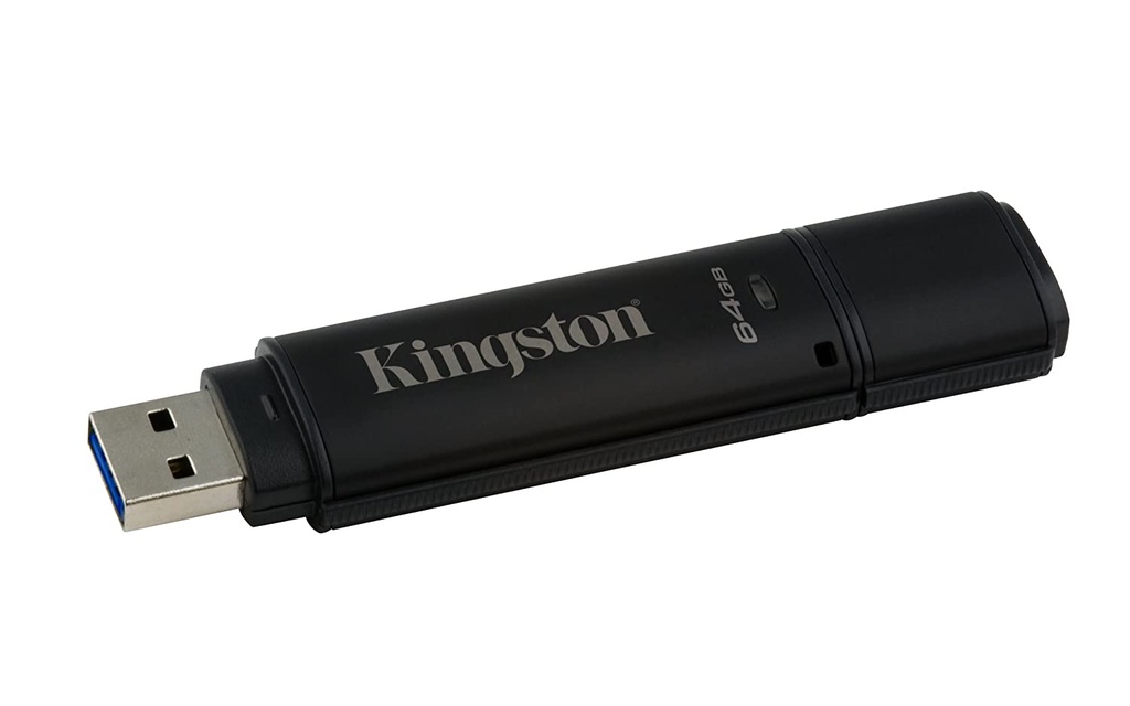 Kingston 64GB USB 3.0 DT4000 G2 256 AES FIPS 140-2 Level 3