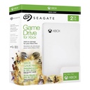 Disco Duro Externo Seagate Game Drive 2.5", 2TB, USB, Blanco - para Xbox