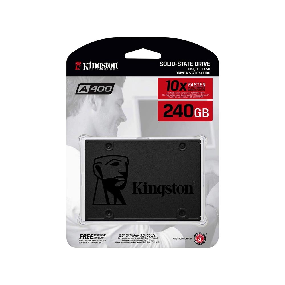 SSD Kingston Q500, 240GB, SATA III, 2.5", 7mm