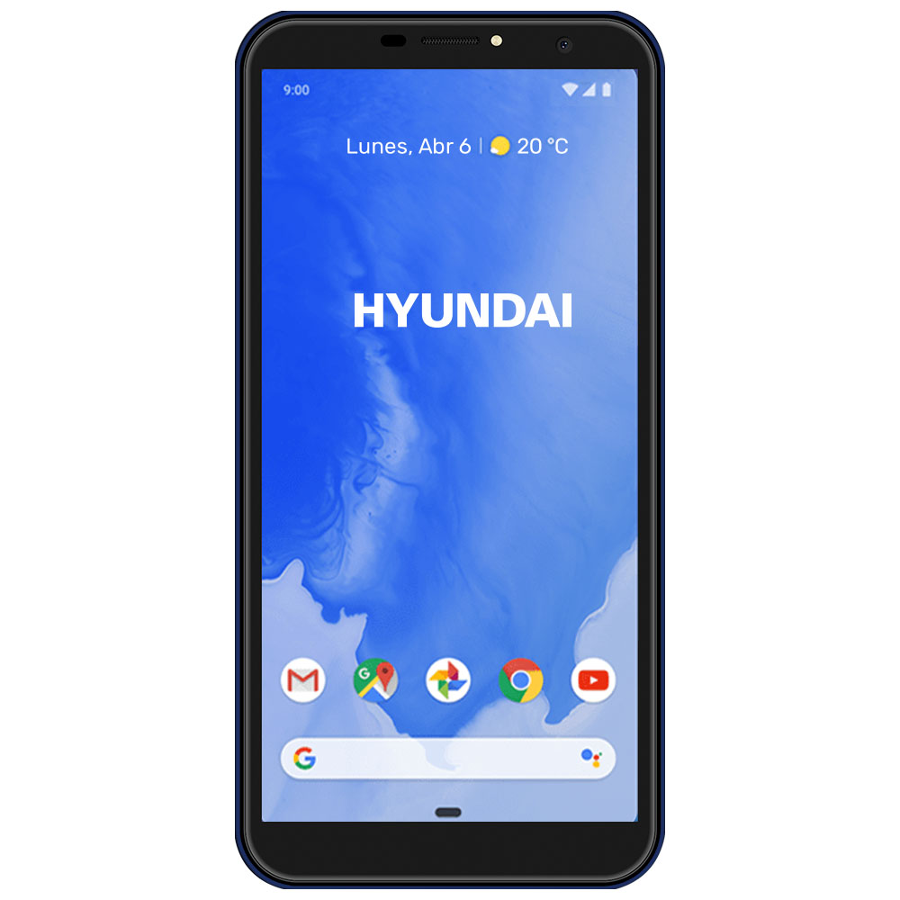 Celular Hyundai Eternity G57L, 2GB, 16GB, Android 9, 5.7”, 8MP/13MP, Negro