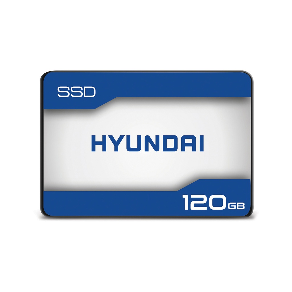 Hyundai 120GB SATA 3D TLC 2.5" Internal PC SSD, Advanced 3D NAND Flash, Up to 550/420 MB/s