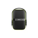 Disco duro externo portátil Silicon Power 1TB, de uso rudo Shockproof/Resistente al agua, 2,5", USB 3.0 - Negro