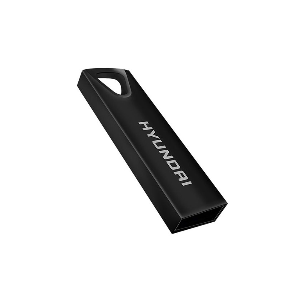 Hyundai Bravo Deluxe 16GB High Speed Fast USB 2.0 Flash Memory Drive Thumb Drive Metal, Black