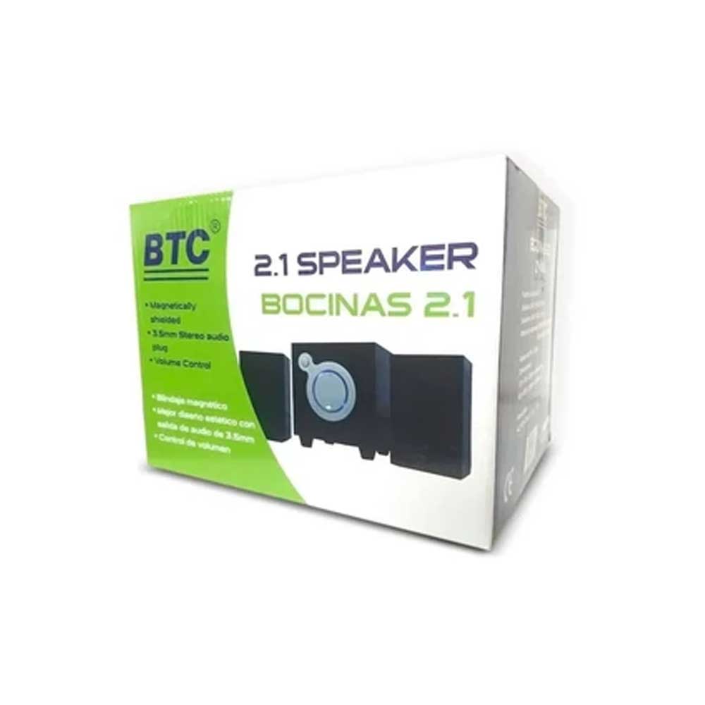 Sistema de altavoces Home Theater BTC 5.1 ZY-S8B, Stereo, 3.5mm