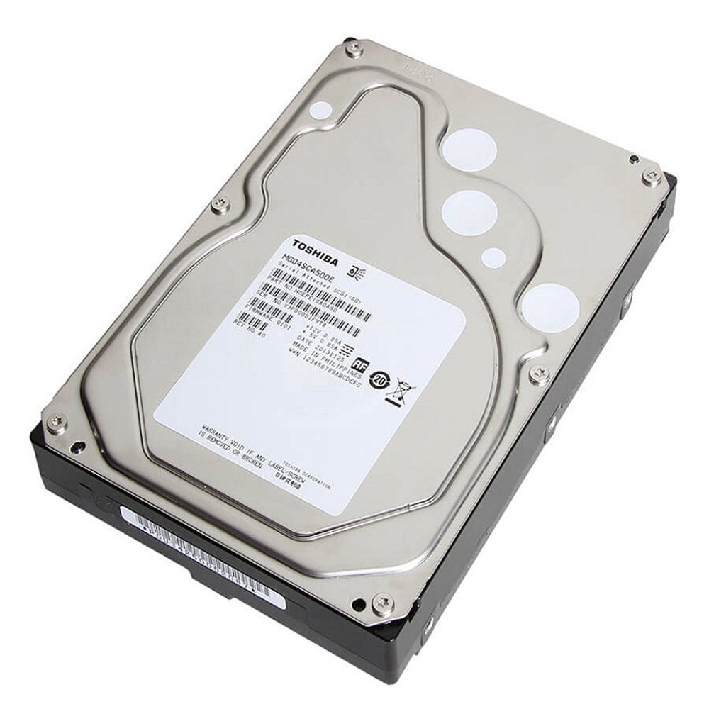 Toshiba 4TB 7.2K RPM 64MB Buffer SATA-6GBPS Duro