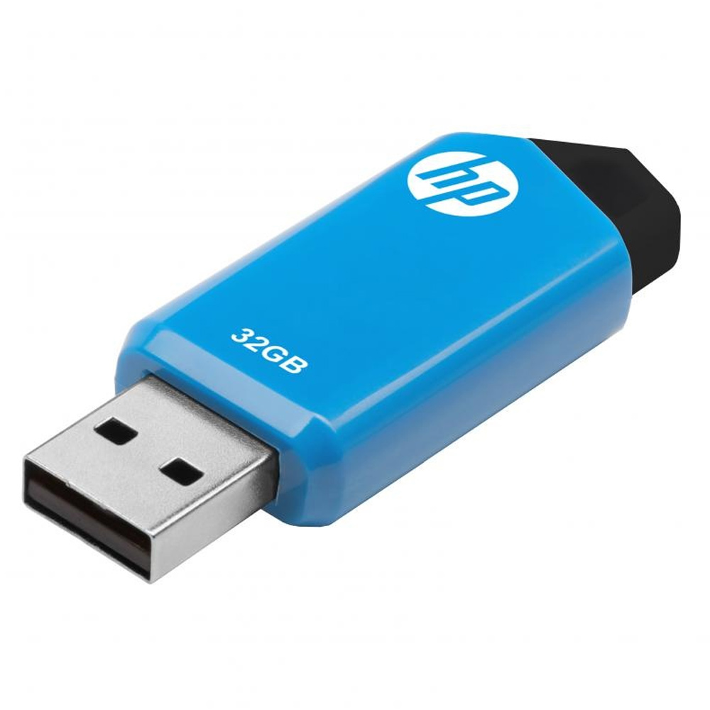 HP v150w 32GB USB 2.0 Flash Drive - Blue