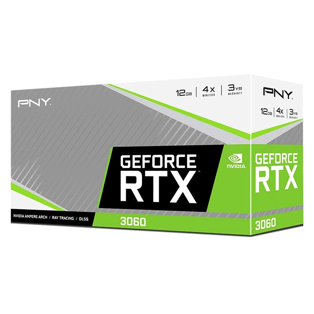 PNY NVIDIA GeForce RTX 3060 Graphic Card - 12 GB GDDR6