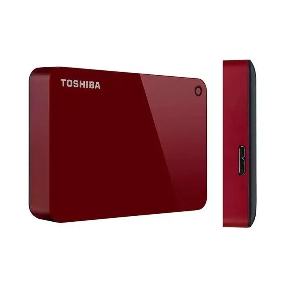 Toshiba Canvio Advance 3TB Portable External Hard Drive USB 3.0 Red