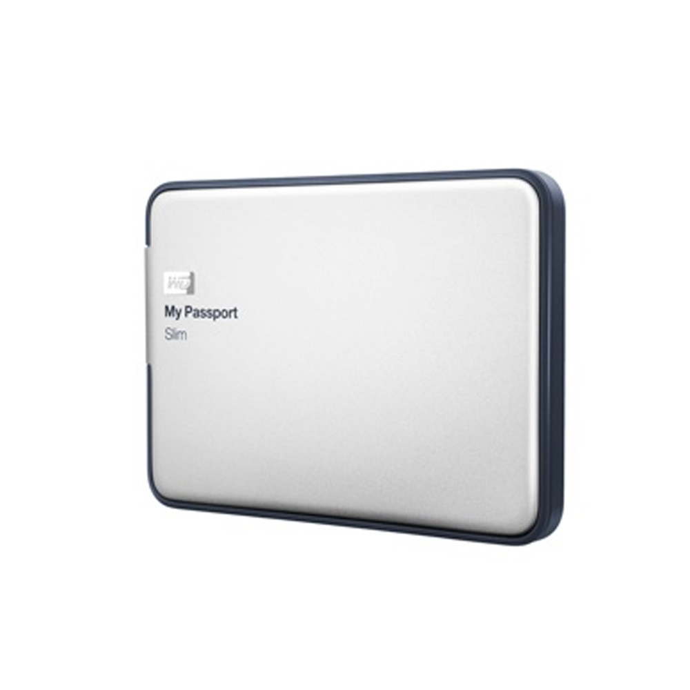 Disco Duro Externo Western Digital  Slim 2.5'' 2TB,USB 3.0 Plata