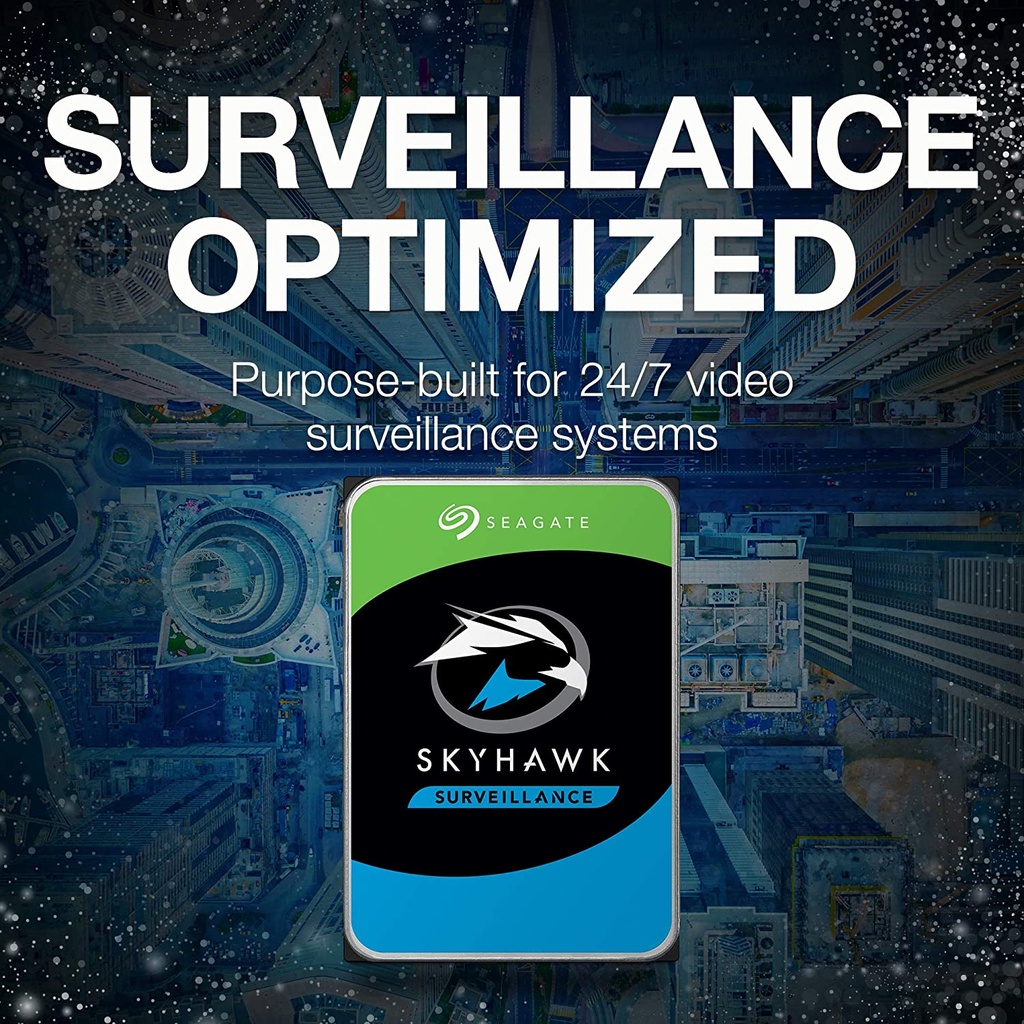 Disco Duro para Videovigilancia Seagate SkyHawk 3.5'' 3TB SATA III 256MB Cache