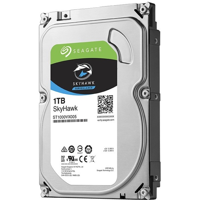 Disco Duro para Videovigilancia Seagate SkyHawk 3.5'', 1TB, SATA III, 6GB/s, 64MB Cache