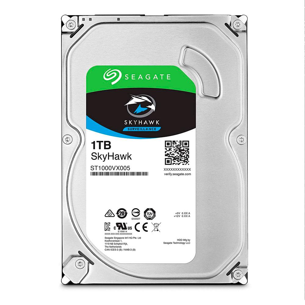 Disco Duro para Videovigilancia Seagate SkyHawk 3.5'', 1TB, SATA III, 6GB/s, 64MB Cache