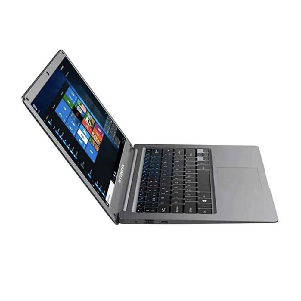 Hyundai HYbook, 14.1", Intel Celeron N3060, 4GB RAM, 64GB + 2TB HDD, Bluetooth 4.0, WiFi, Windows 10 Home S Mode, 5000mAh, Space Grey