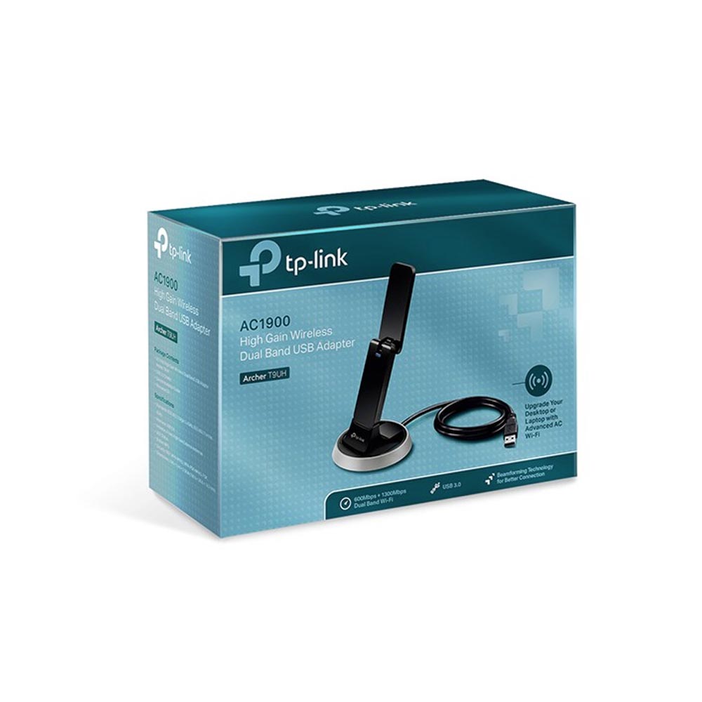 TP-Link Adaptador de Red USB Archer T9UH, Inalámbrico, 1300 Mbit/s, 2.4/5GHz