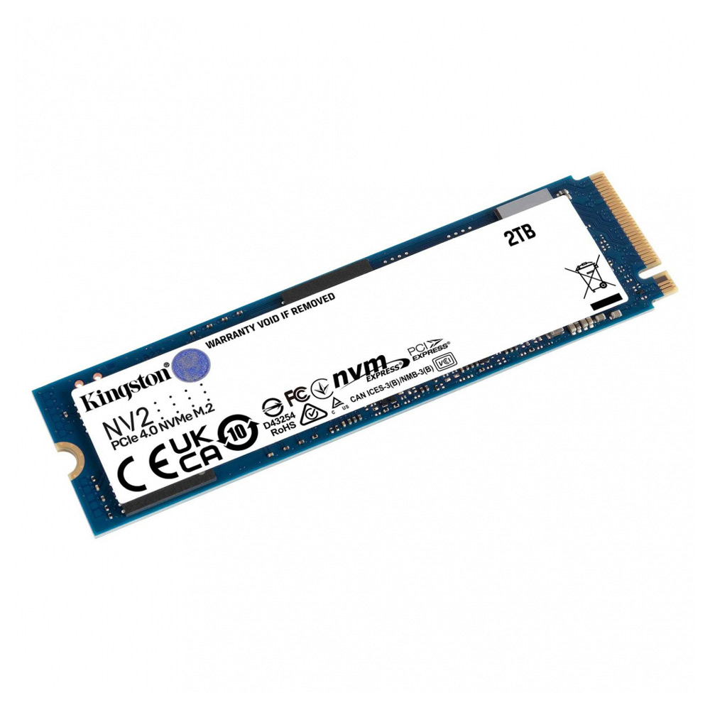 Unidad de Estado Solido SSD Kingston SNV2S/2000G NV2 M.2 2 TB PCI Express 4.0 NVMe