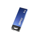 Memoria USB Silicon Power Touch 835, 8GB, USB 2.0, Azul