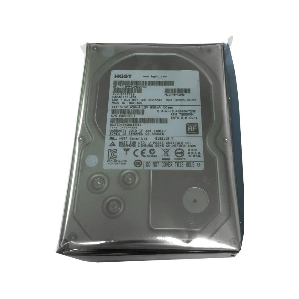 Disco Duro Interno HGST Ultrastar 7K400 4TB 3.5" 7200RPM SATA III - NewPull