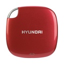 Hyundai 512GB Ultra Portable External SSD for PC/Mac/Mobile, USB-C USB 3.1  - Red (HTESD500R)