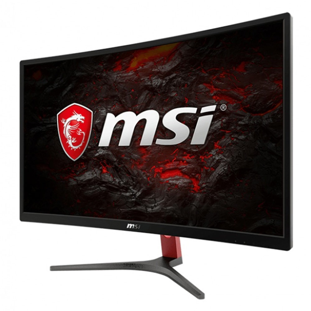 Monitor Gamer Curvo MSI Optix G24C LED 24", Full HD, FreeSync, HDMI, Negro/Rojo