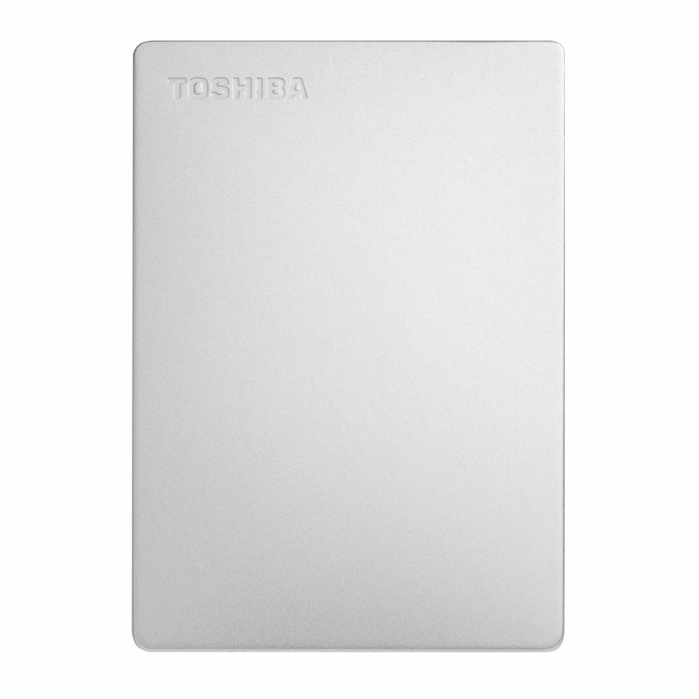 Disco Duro Externo Toshiba Canvio Slim 2.5", 2TB, SATA, Plata - para Mac/PC