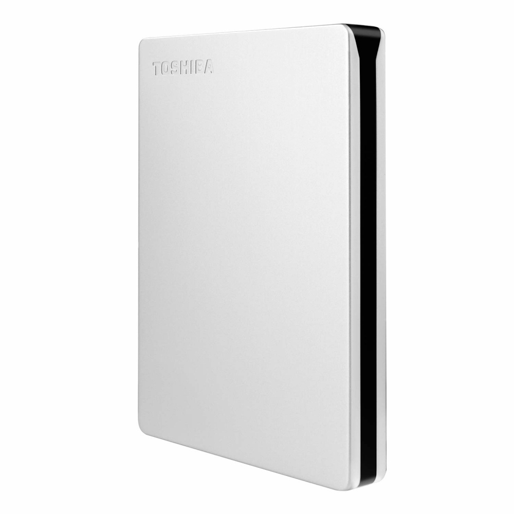 Disco Duro Externo Toshiba Canvio Slim 2.5", 2TB, SATA, Plata - para Mac/PC