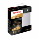 Disco Duro Externo Toshiba Canvio Slim 2.5", 2TB, SATA, Plata - para Mac/PC