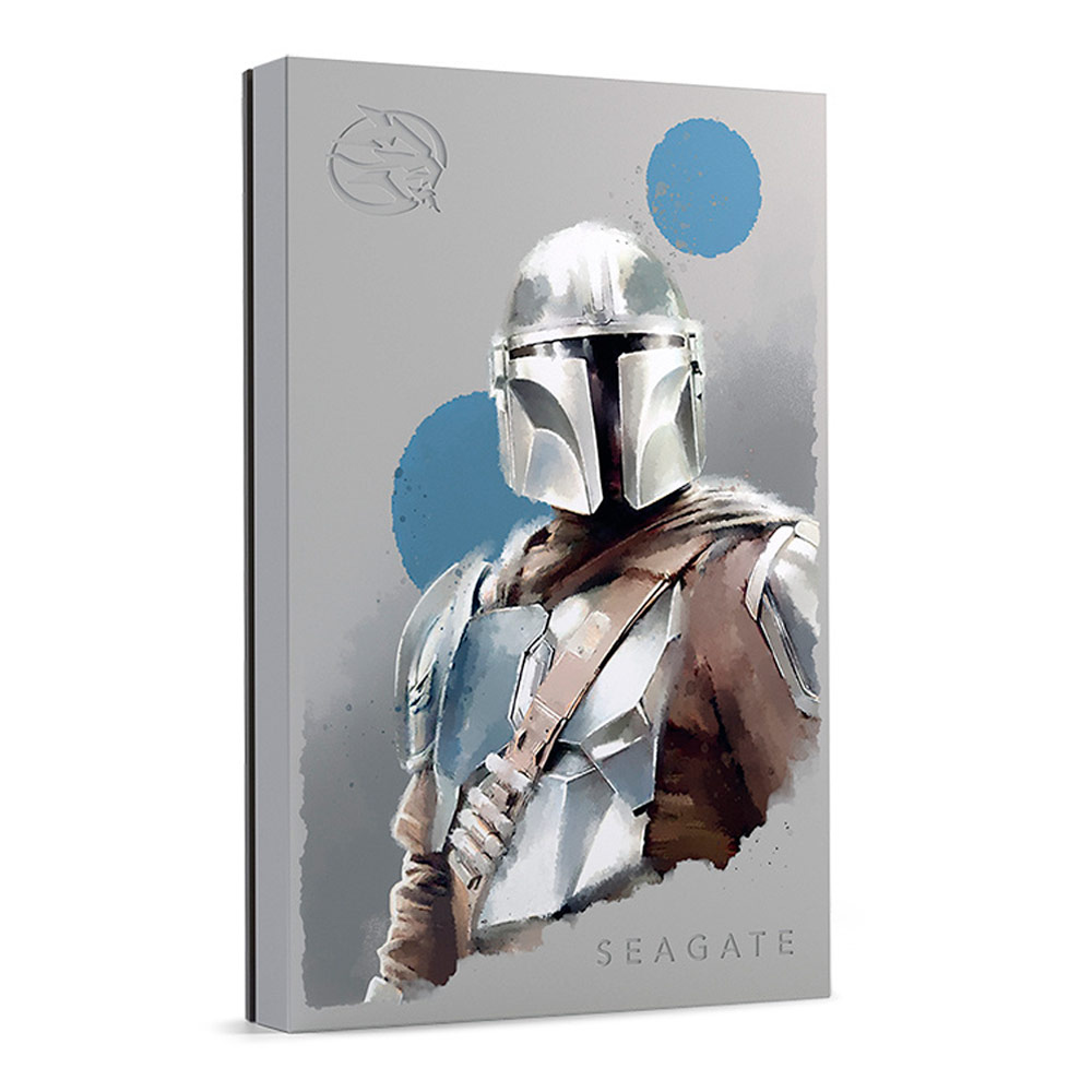 Disco Duro Externo Seagate FireCuda 2.5", 2TB, USB 3.0, Edición Star Wars The Mandalorian - para Mac/PC