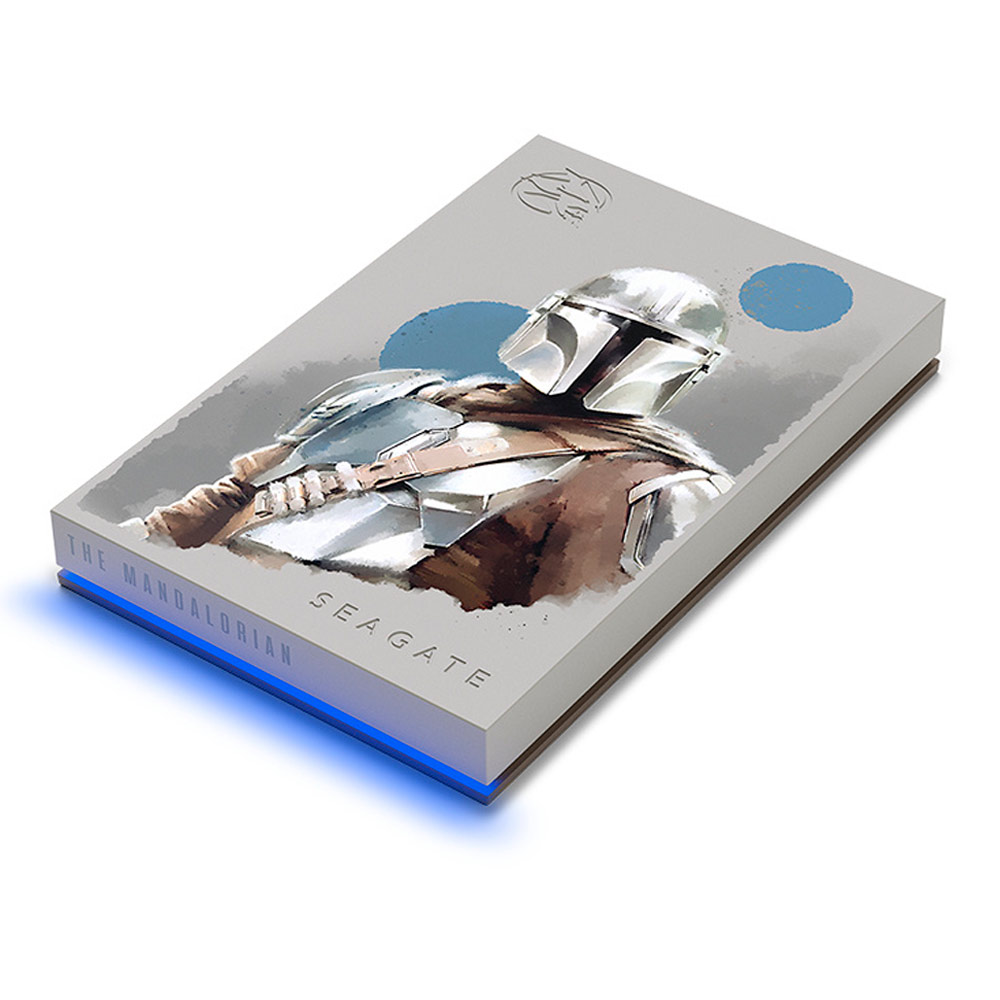 Disco Duro Externo Seagate FireCuda 2.5", 2TB, USB 3.0, Edición Star Wars The Mandalorian - para Mac/PC