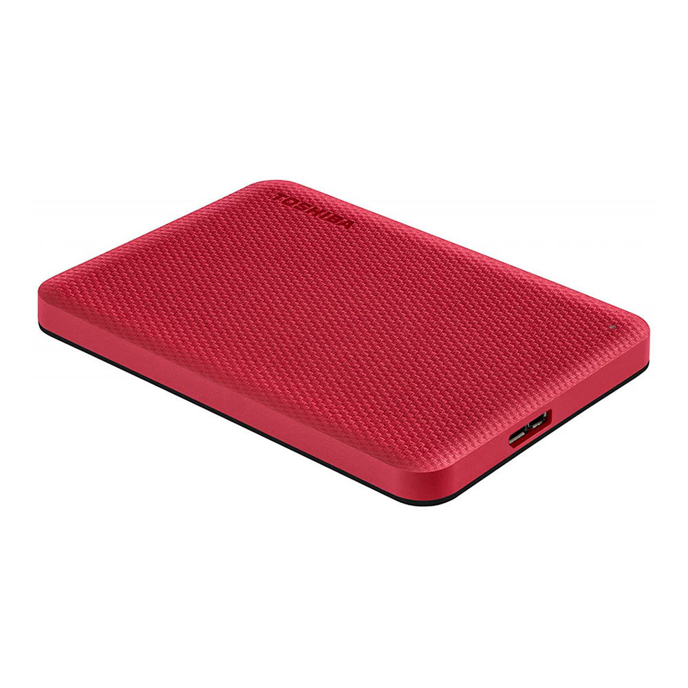 Disco Duro Externo Toshiba Canvio Advance V10 2.5", 2TB, USB, Rojo - para Mac/PC