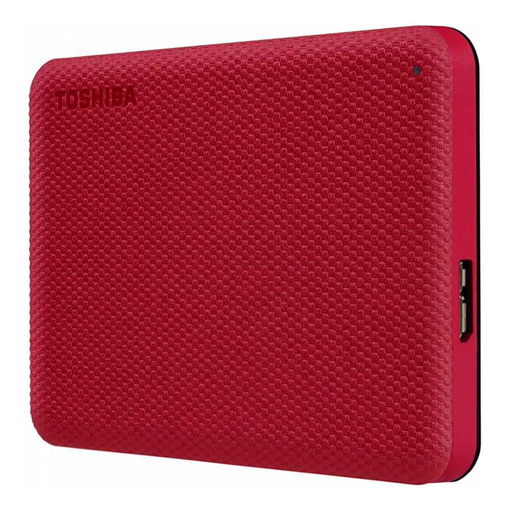 Disco Duro Externo Toshiba Canvio Advance V10 2.5", 2TB, USB, Rojo - para Mac/PC