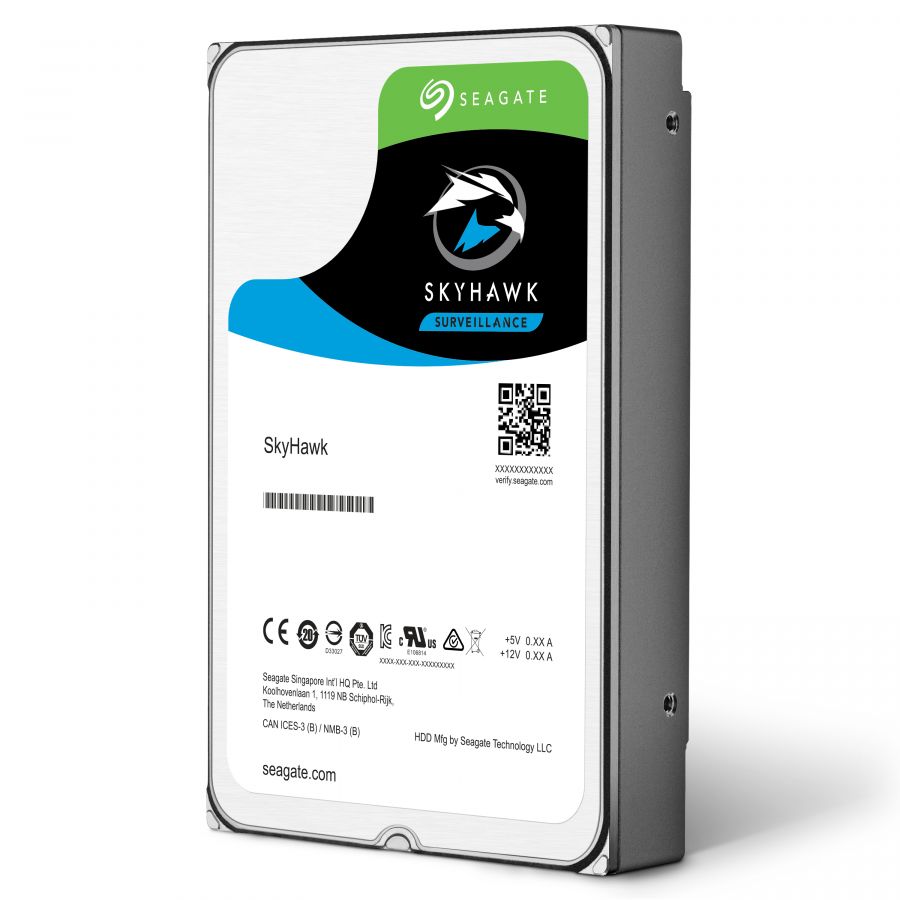 Disco Duro para Videovigilancia Seagate SkyHawk 3.5'', 4TB, SATA III, 6Gbit/s, 256MB Caché - Gris