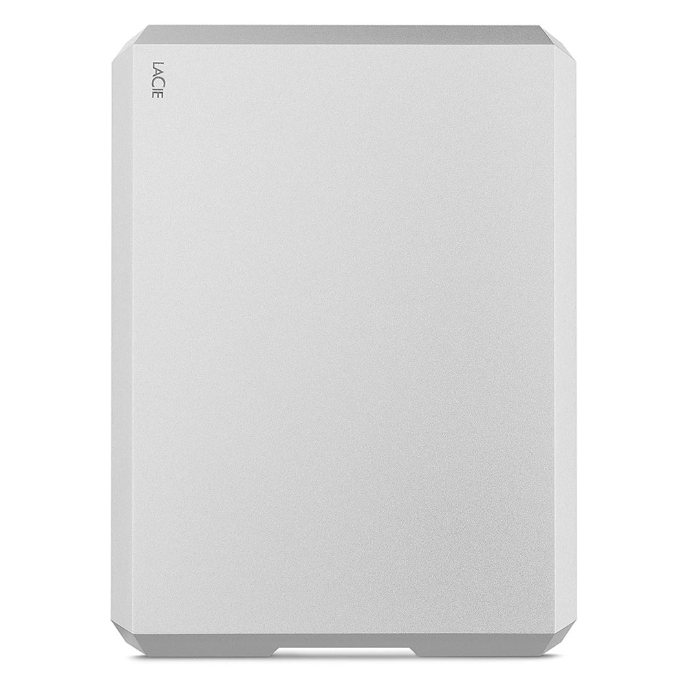 LaCie Mobile Drive 4 TB Hard Drive - 2.5" External - Moon Silver