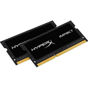 Módulo RAM Kingston HyperX Impact para Portátil - 8 GB (2 x 4GB) - DDR3-1600/PC3-12800 DDR3 SDRAM - 1600 MHz - CL9 - 1,35 V