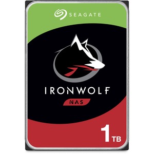 Seagate IronWolf ST1000VN002 Disco duro de 1 TB - 3,5" Interno - SATA (SATA/600) - Método de grabación magnética convencional (CMR)