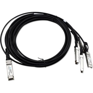 Cable de red Axiom - 3,28 pies QSFP/SFP - para Dispositivo de red, Servidor, Conmutador