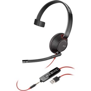 Auriculares Plantronics Blackwire 5210 USB A Cableado De Diadema Mono