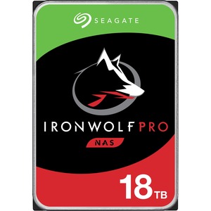 Disco Duro Seagate IronWolf Pro ST18000NE000 - 3.5" Interno - 18 TB - SATA (SATA/600) - Grabación magn&eacute;tica convencional (CMR) Method