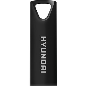 Hyundai USB Bravo Deluxe 16GB Alta Velocidad 2.0 Memoria Flash Metal Black