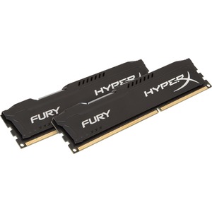 Módulo RAM Kingston HyperX Fury para Ordenador sobremesa - 16 GB (2 x 8GB) DDR3 SDRAM - 1600 MHz - CL10 - 1,50 V