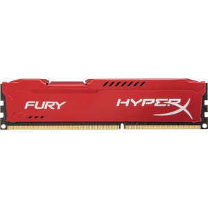 Módulo RAM Kingston HyperX Fury para Ordenador sobremesa - 4 GB (1 x 8GB) - DDR3-1866/PC3-14900 DDR3 SDRAM - 1866 MHz - CL10 - 1,50 V