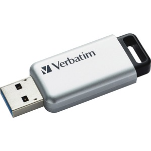 Unidad flash Verbatim Store 'n' Go Secure Pro - 32 GB - USB 3.0 - Plata - 256-bit AES - Conforme con normas TAA